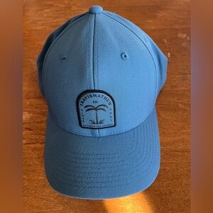 New Travis Matthew Palm Tree adjustable hat - Blue